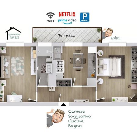 Appartamento Campi Elisi Trieste Luaran gambar